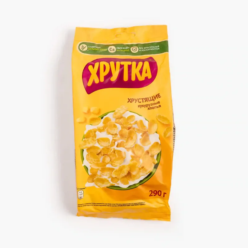 Хлопья Хрутка кукурузные хрустящие, 290 г