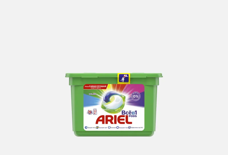 Ariel Капсулы для стирки PODs All-in-1 15шт