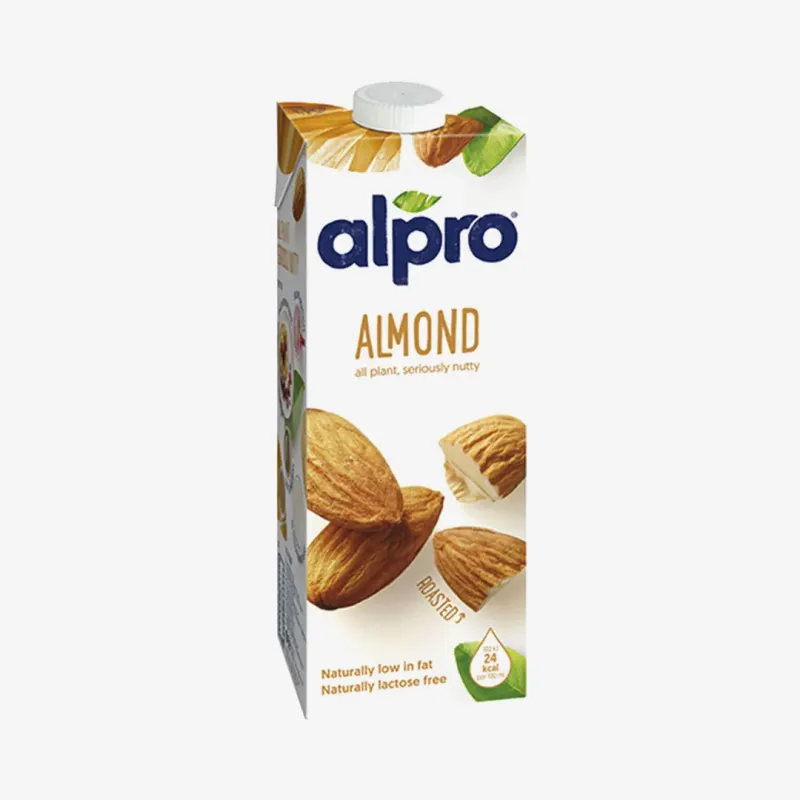 Молоко миндальное Alpro Обогащенный кальцием и витаминами, 1 л