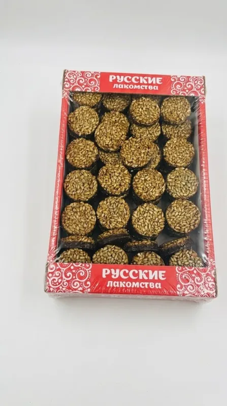 Козинаки с отделкой темной кондитерской глазурью «Козинаки-Наки» 2 кг