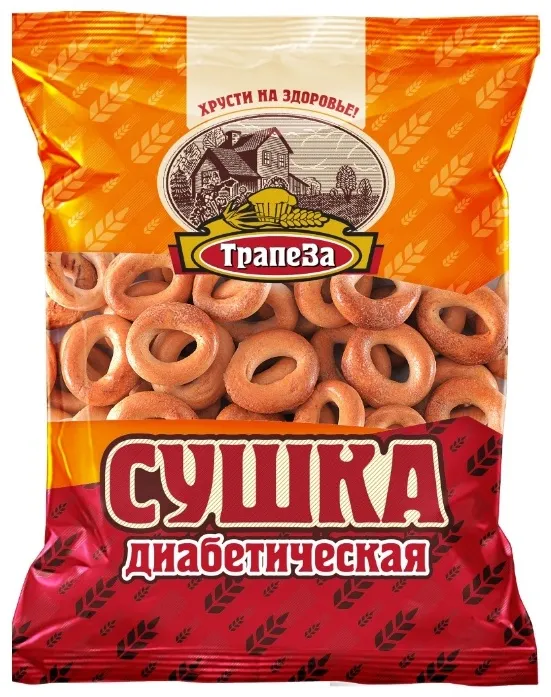 Сушки Трапеза диабетические 300 г