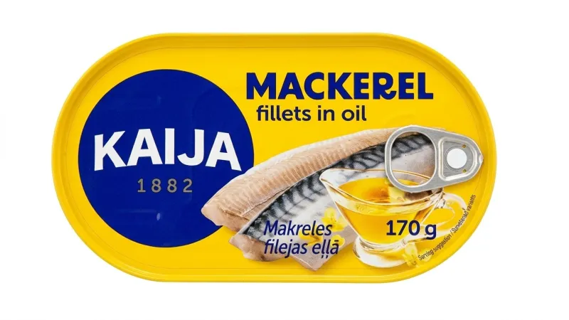 Филе скумбрии в масле Kaija 170 гр