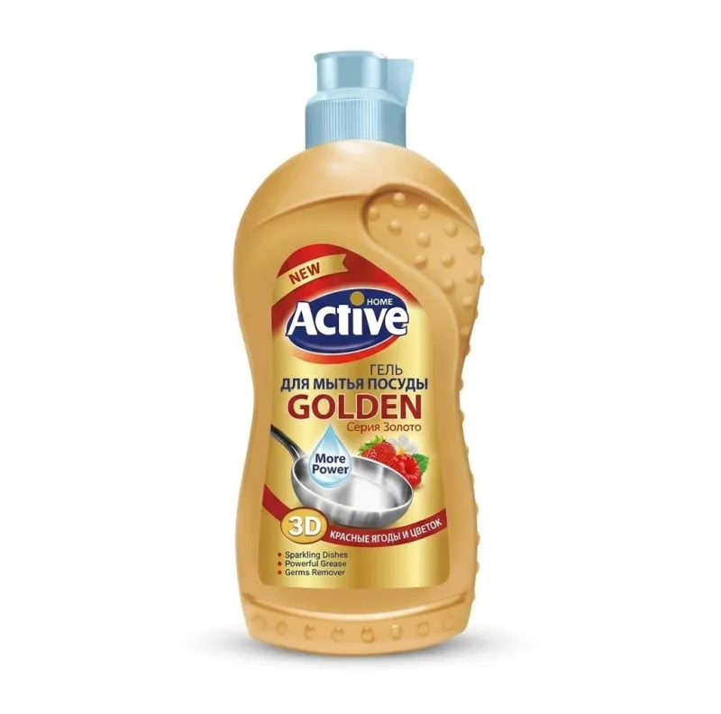Средство для мытья посуды Active золото 750 мл