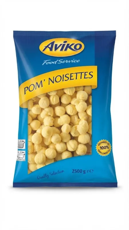 Картофельные шарики Aviko Pom' Noisettes (Пом Нуазет) 2.5 кг