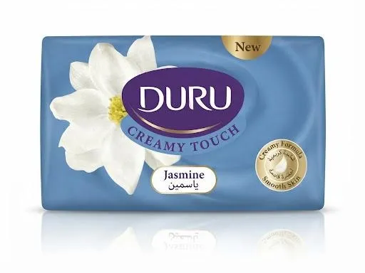 Кусковое мыло туалетное DURU Creamy Touch Жасмин 165 гр
