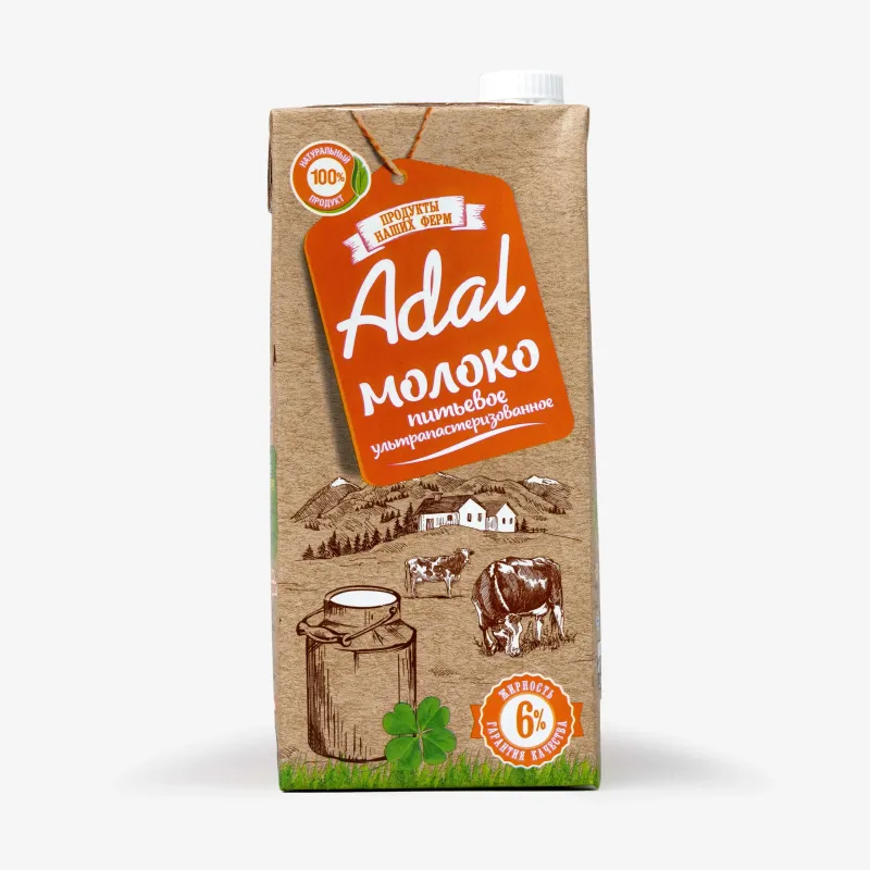 Молоко Adal 6%, 925 мл