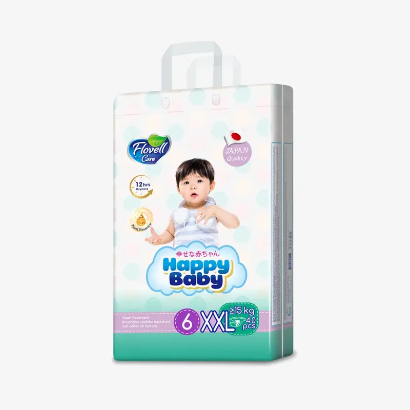 Подгузники Flovell care детские размер №6 (xxl) 15+ кг 40 шт