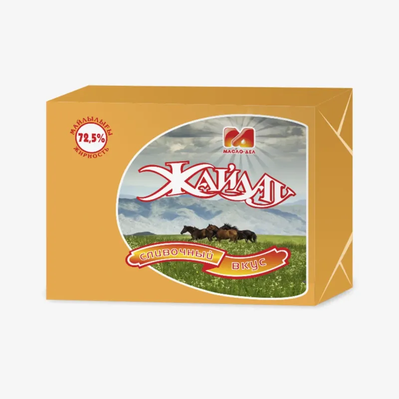 Спред Масло-Дел Жайлау сливочный вкус 72,5%, 180 г