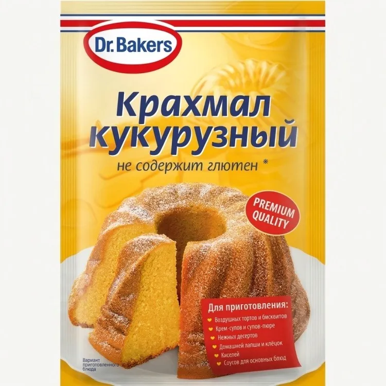 Крахмал кукурузный Dr.Bakers 100 г