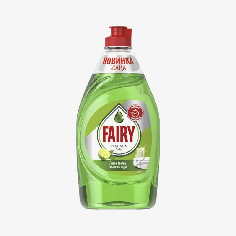 Средство Fairy Platinum лайм для мытья посуды, 430 мл