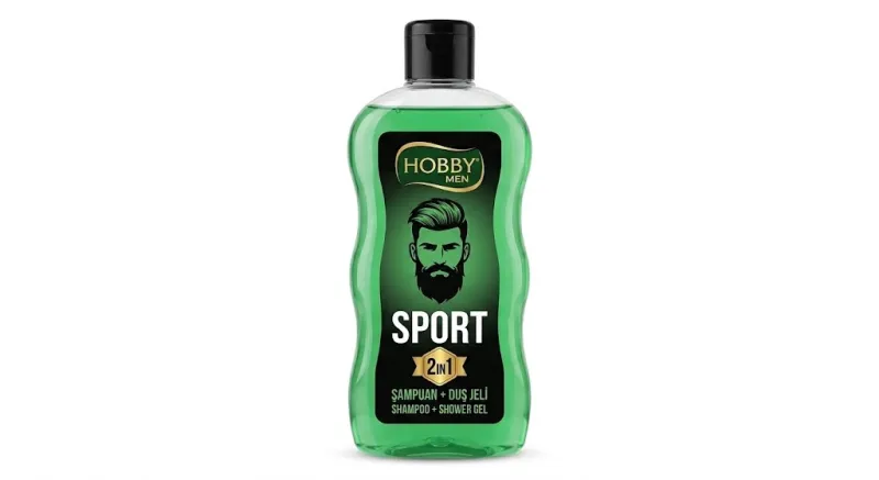 Шампунь и гель для душа 2 в 1 Hobby Men "Sport" 400 мл 