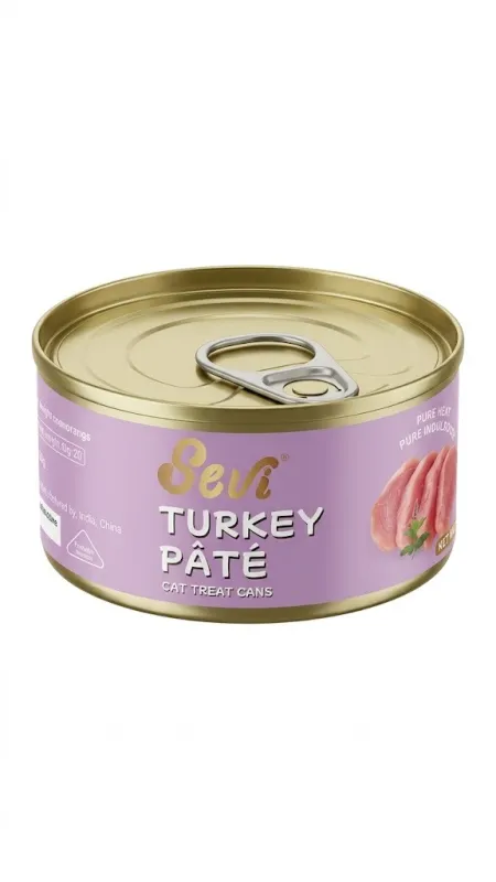 Sevi — Паштет «Индюшатина» (Turkey Pâté) для кошек (85г)