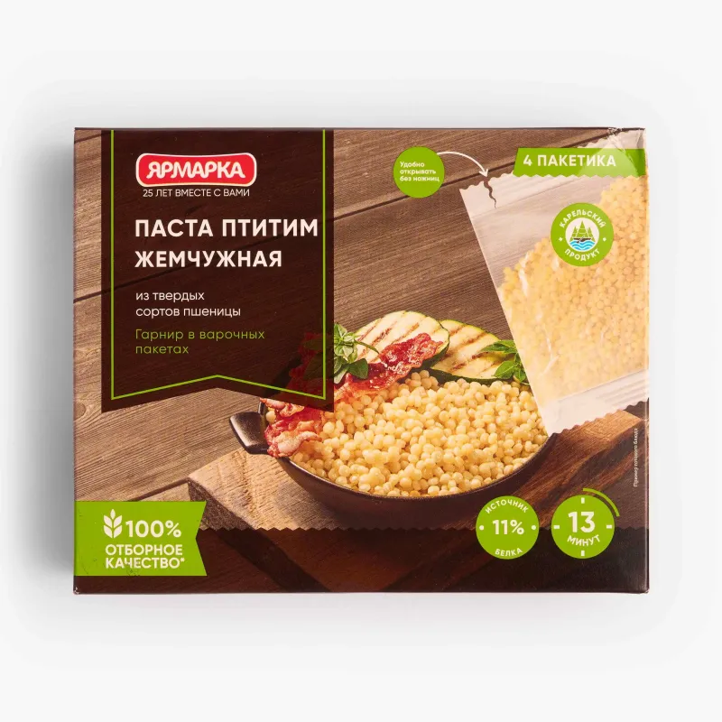 Паста Ярмарка птитим жемчужная 250 г