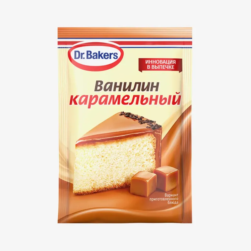 Ванилин Dr.Bakers карамельный, 2 г