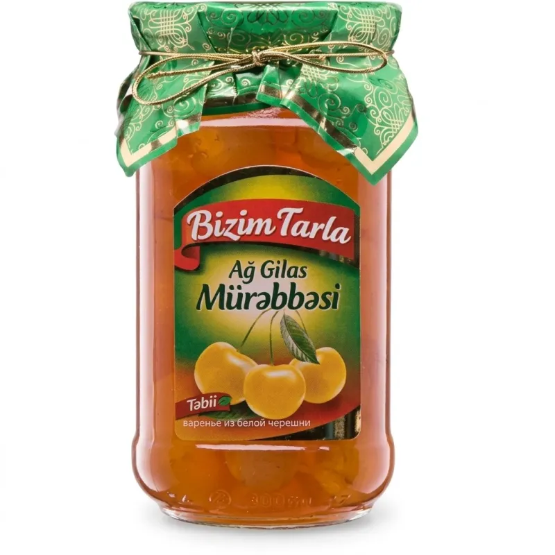 Варенье из белой черешни Bizim Tarla, 400 г 