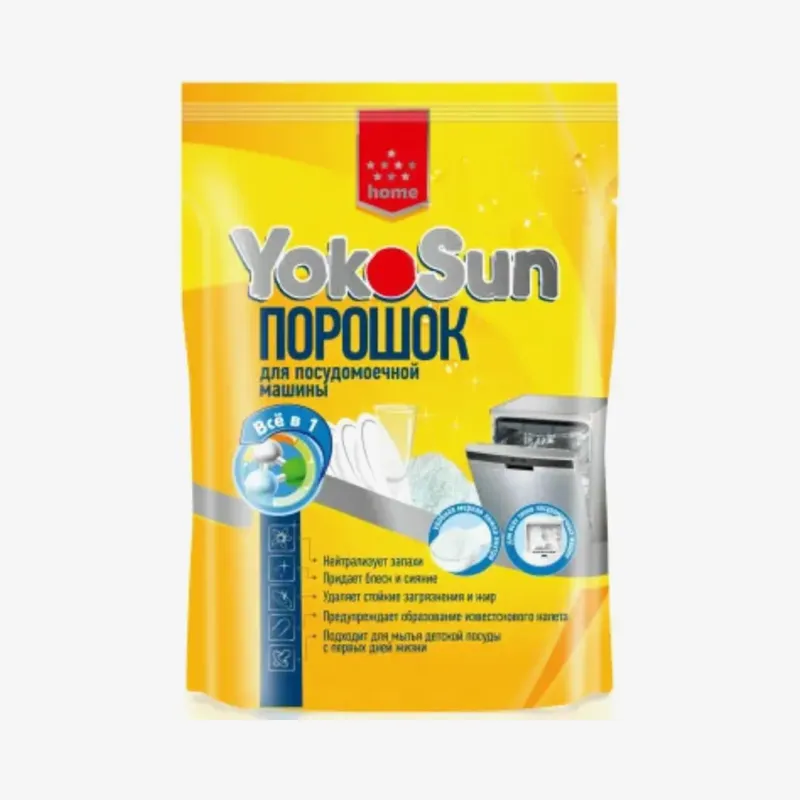 Порошок YokoSun для посудомоечной машины, 1 кг