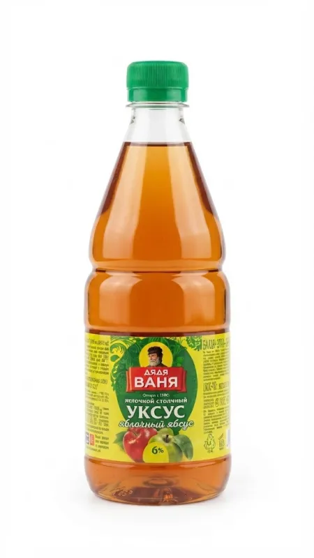 ЯБЛОЧНЫЙ УКСУС «ДЯДЯ ВАНЯ» (0,5 Л)