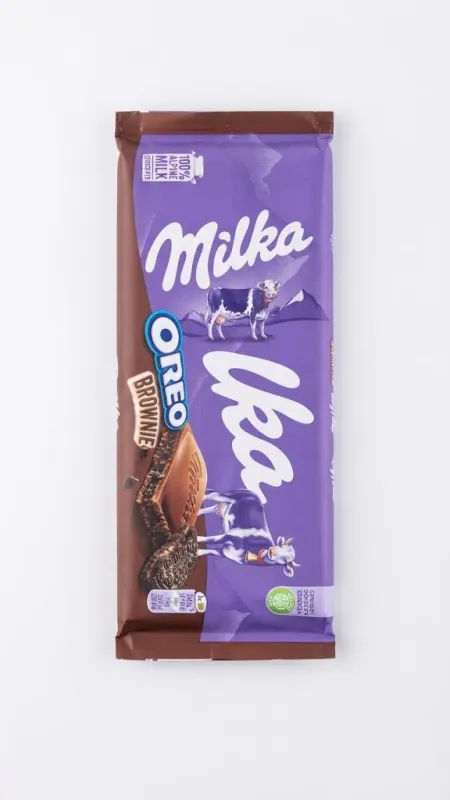 Молочный шоколад Milka Oreo Brownie