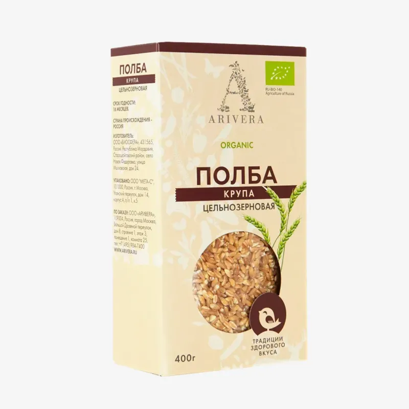 Крупа Arivera из полбы 400 г