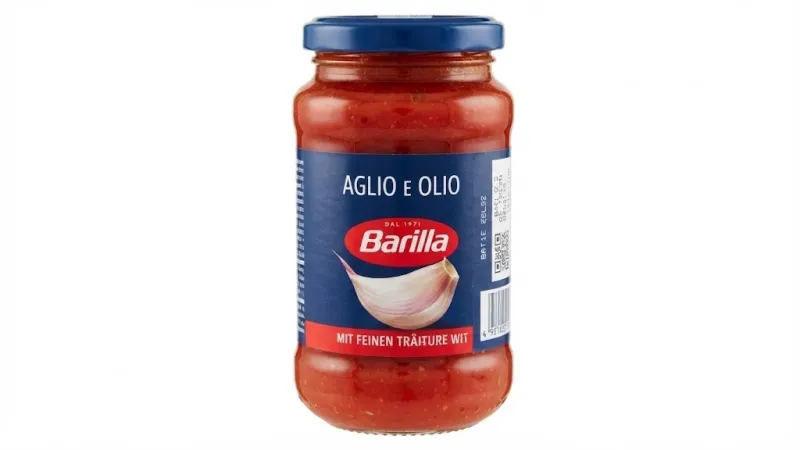 Томатный соус Barilla Aglio e Olio с чесноком и травами, 400 г