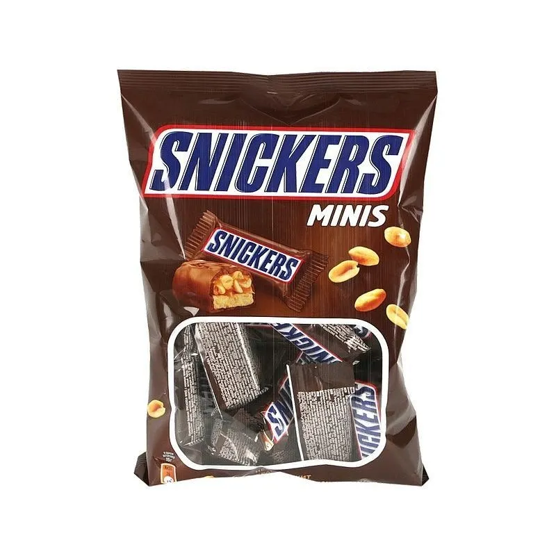 ШОКОЛАДНЫЕ БАТОНЧИКИ SNICKERS MINIS — SNICKERS
