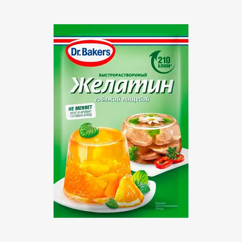 Желатин Dr.Bakers говяжий пищевой 20 г
