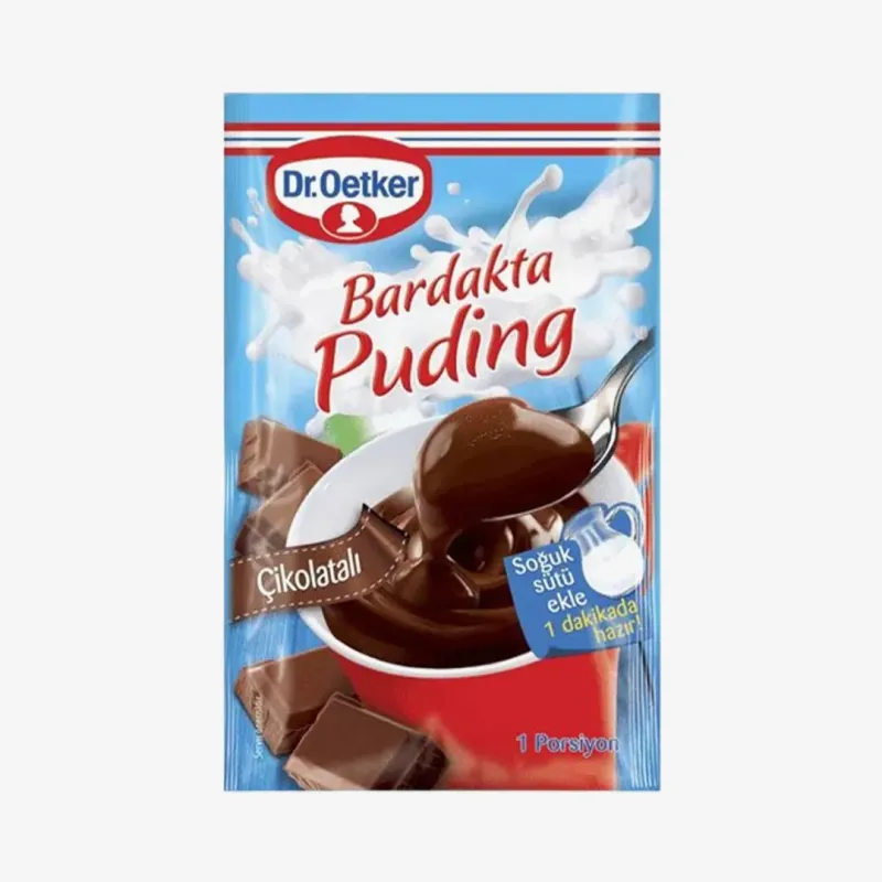 Пудинг Dr.Oetker шоколадный быстрого приготовления, 33 г