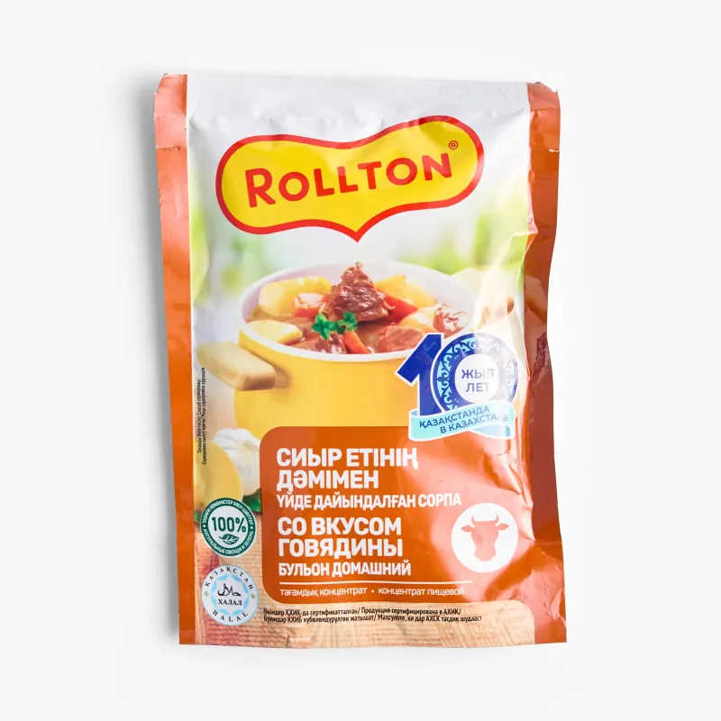 Бульон Rollton домашний со вкусом говядины, 90 г
