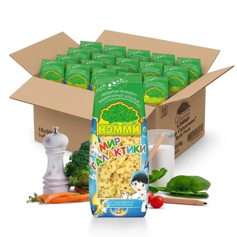 Макароны "Кэмми мир галактики" Детские, коробка 24шт