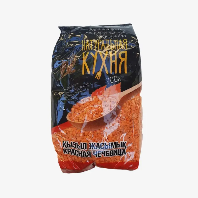 Чечевица Натуральная кухня красная 700 г