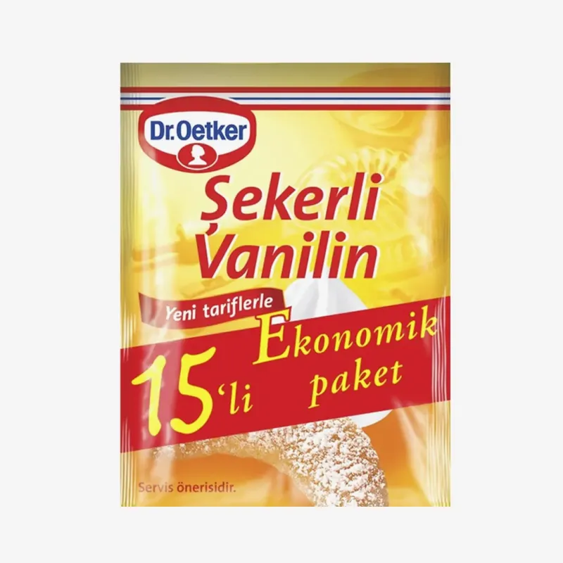 Cахар Dr.Oetker ванильный, 15 штук по 5 г