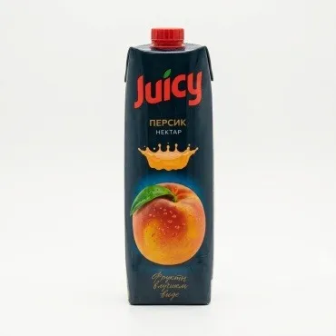 Нектар персиковый Juicy сокосодержащий 0,95л
