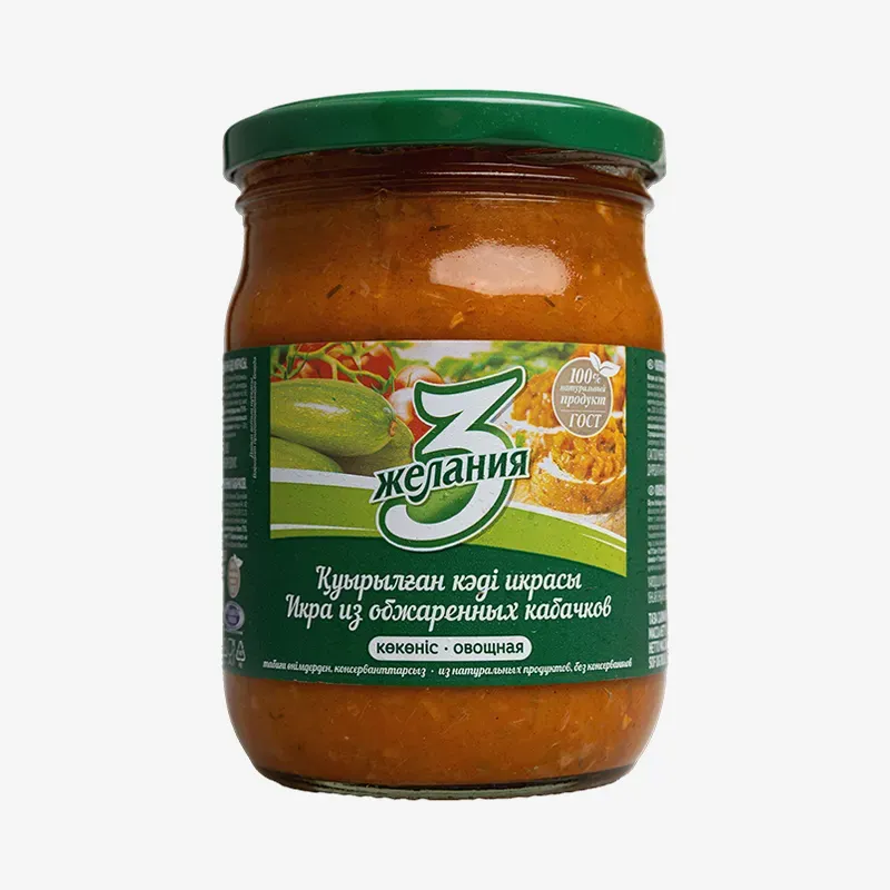 Икра 3 Желания из кабачков 510 г
