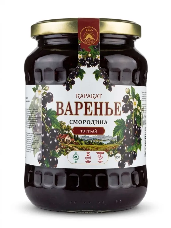 Варенье «Смородина» «Тәтті-Ай» 850 г 