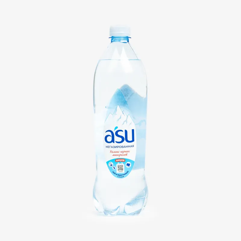 Вода Asu минеральная негазированная, 1 л