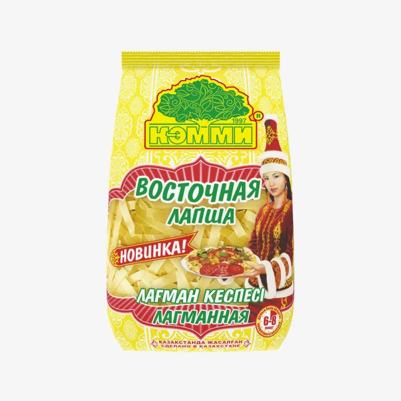 Лапша Кэмми Восточная лагманная яичная 200 г