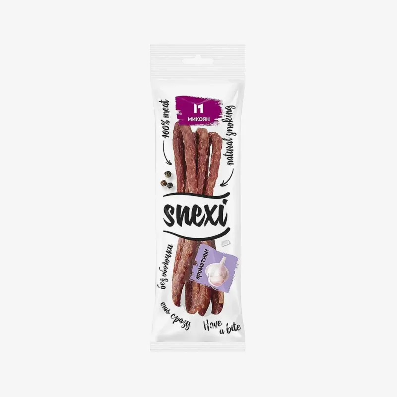 Колбаски Микоян snexi ароматные в/к 75 г