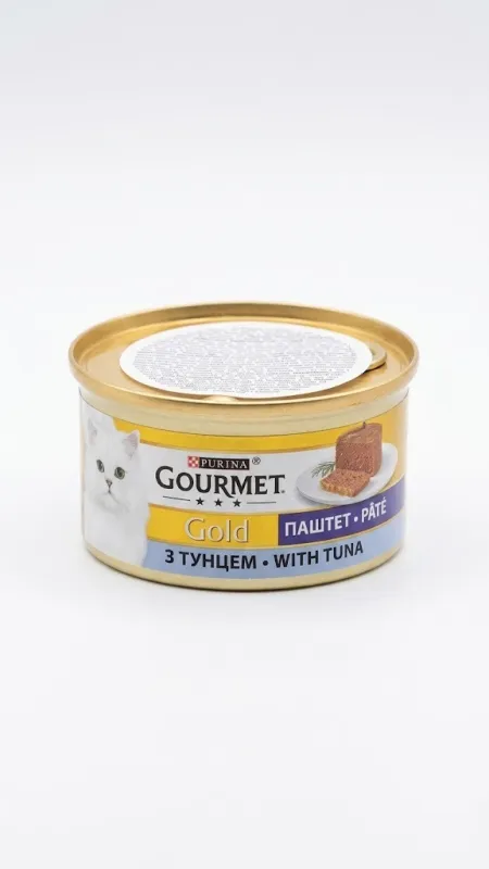 Purina Gourmet Gold — Паштет с тунцом для кошек(85г)