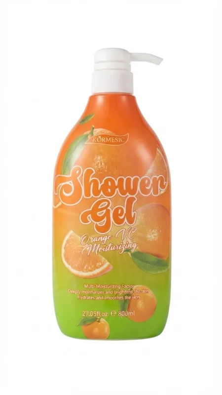 Увлажняющий гель для душа KORMESIC Orange VC Moisturizing, 800 мл