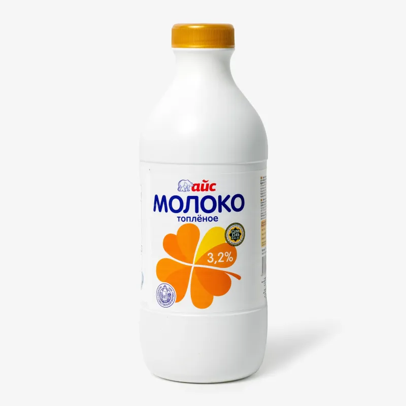 Молоко Айс топленое 3.2%, 1 л