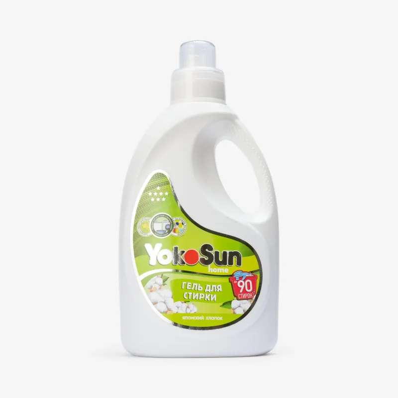Гель Yokosun для стирки Японский хлопок 2.1 л