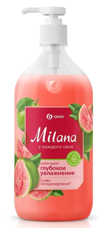 Крем-мыло жидкое Milana Гуава 1 л