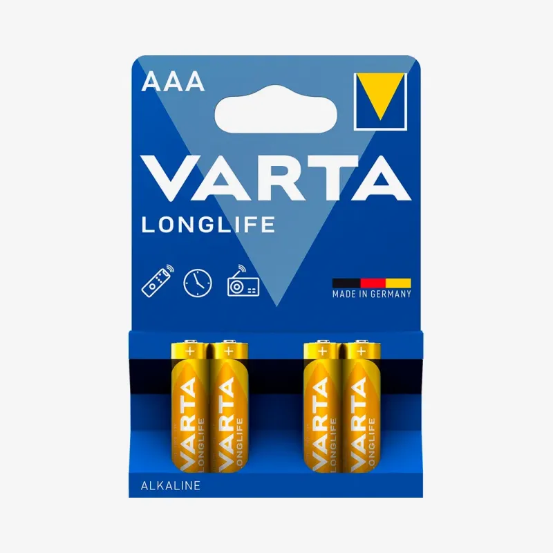 Батарейки Varta AAA 1,5V 4 шт