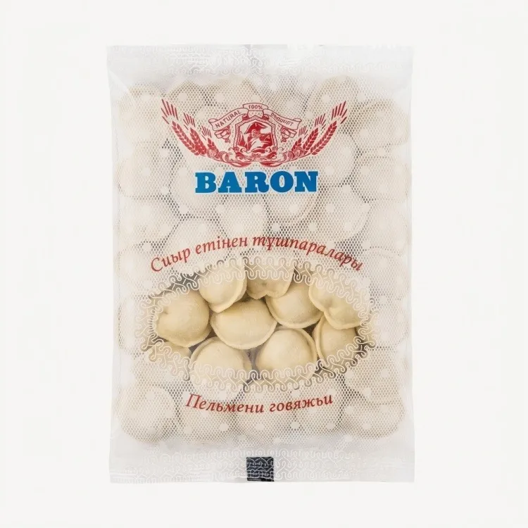 Пельмени с говядиной Baron, из бездрожжевого теста, 400 г