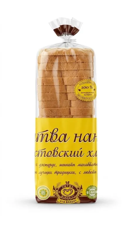 Литовский хлеб Нарезанный 500гр