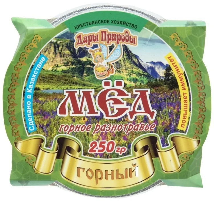 Дары Природы мед горное разнотравье 250 г