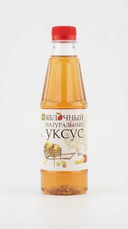 НАТУРАЛЬНЫЙ ЯБЛОЧНЫЙ УКСУС 6% 0,25мл