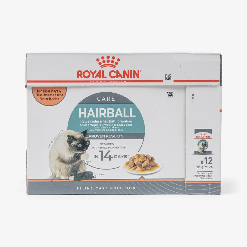 Влажный корм Royal Canin Hairball Care для вывода комков шерсти у кошек 12 шт х 85 г