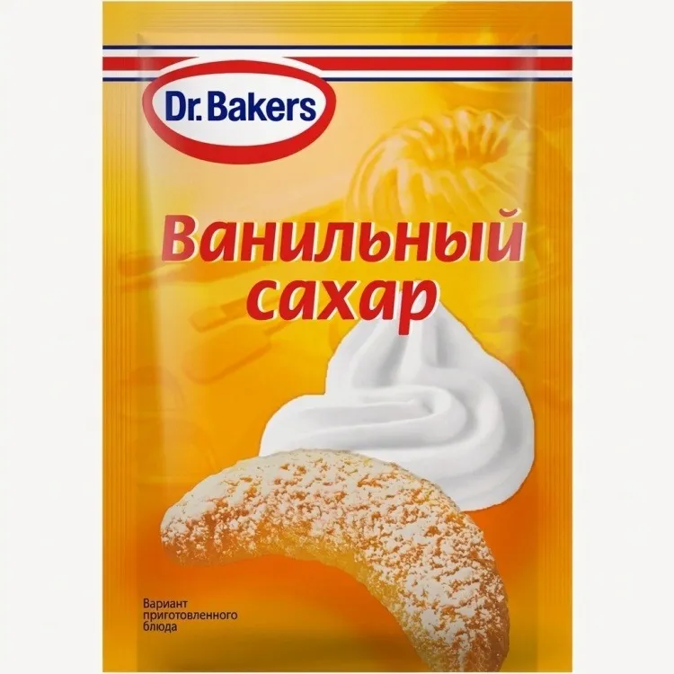 Сахар ванильный Dr.Bakers 8 г
