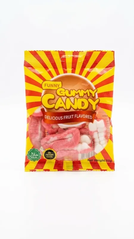 Жевательный мармелад Funny Gummy Candy («Челюсти / Зубы»), 60 г